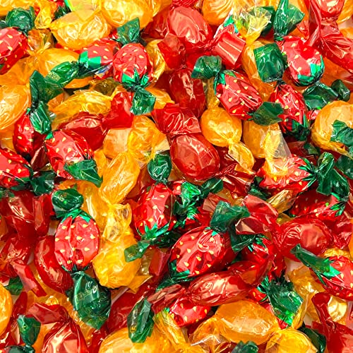 Hard Candy Old Fashioned Mix, Butterscotch, Zimt, Erdbeer-Tropfen (0,5 kg Beutel) von LAETAFOOD