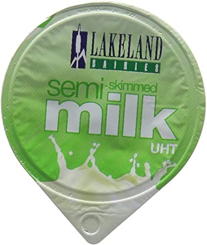 50 UHT fettarme Milch - 50 x 12ml Portionen von LAKELAND