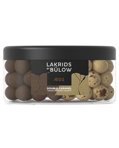 LAKRIDS BY BÜLOW - ÆGG Mixed - 550g - Crunchy Toffee + Crispy Caramel - Dänische Gourmet Lakritz-Kugeln - Weicher Lakritzkern umhüllt von süßer Schokolade von LAKRIDS BY BÜLOW