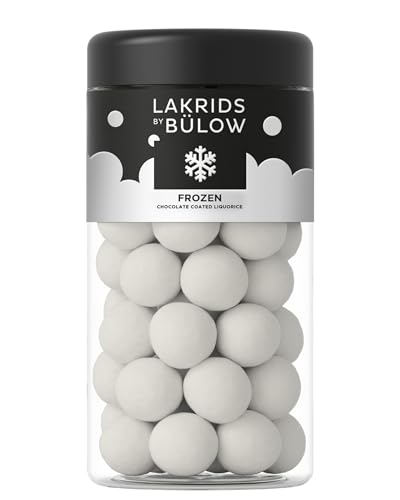 LAKRIDS BY BÜLOW - Frozen Mint - 295g -Dänische Gourmet Lakritz-Kugeln - Süßer Lakritzkern umhüllt von Milchschokolade & Minze von LAKRIDS BY BÜLOW