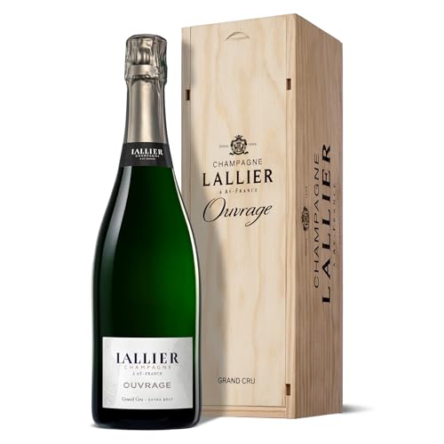 Lallier Ouvrage - Cuvée aus streng limitierten Weinen zweier exklusiver Grand Crus - Extra trockener Champagner aus Chardonnay und Pinot Noir - Lallier Prestige Line - 1 x 0,75 l von LALLIER