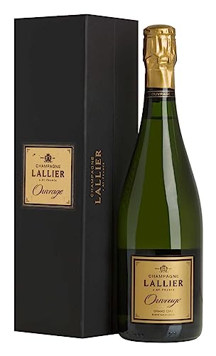 Lallier Ouvrage - Cuvée aus streng limitierten Weinen zweier exklusiver Grand Crus - Extra trockener Champagner aus Chardonnay und Pinot Noir - Lallier Prestige Line - 1 x 0,75 l von LALLIER