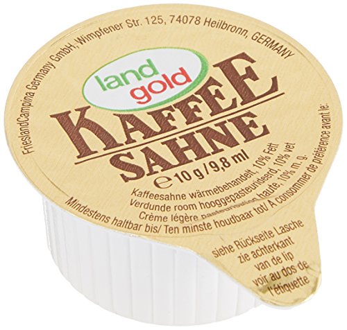 Landgold Kaffeesahne lose 10%, 240x10g. von LANDGOLD