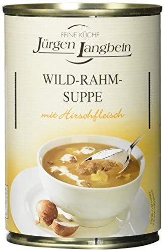 Jürgen Langbein Wild-Rahm-Suppe, 6er Pack (6 x 400 ml) von LANGBEIN