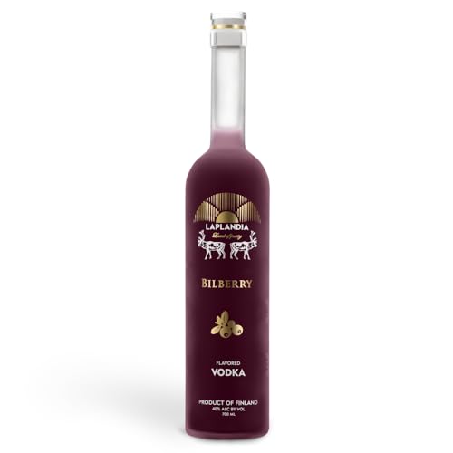 Laplandia Bilberry Vodka I Vodka aus Finnland I 0,7l von LAPLANDIA Land of purity