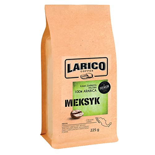 LARICO COFFEE Premium Kaffeebohnen Mexiko 225g / Handwerklich/Ganze Roast Bohnenkaffee Espressobohnen/Wunderbar fruchtiges Aroma/leicht schokoladiger Nachgeschmack von LARICO COFFEE