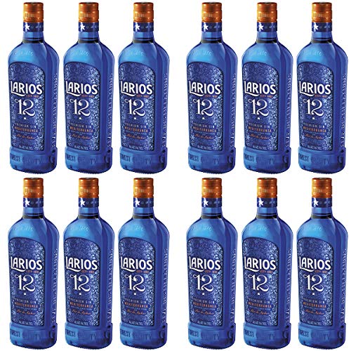 Larios 12 Botanicals Premium Gin 40% Vol. 12 x 0,7 l von LARIOS