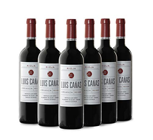 Rotwein Luis Cañas Crianza 6 Flaschen Box Rioja Alavesa 75 CL von LC LUIS CAÑAS LC