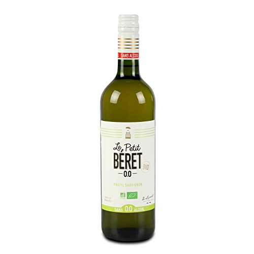 Le Petit Beret, Sauvignon Bio, alkoholfreier Weißwein 0,0%, 750 ml von LE PETIT BERET