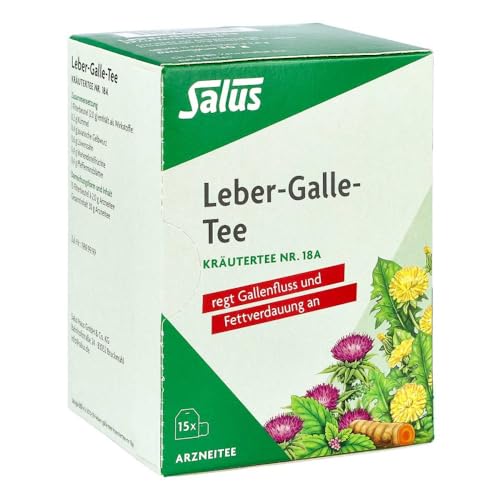 LEBER GALLE-Tee Kräutertee Nr.18a Salus Filterbtl. 15 St von LEBER