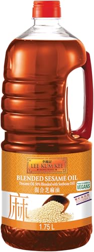 Lee Kum Kee Blended Sesamöl - Aromatische Ölmischung aus Sesamöl und Sojaöl – 1 x 1750 ml von LEE KUM KEE