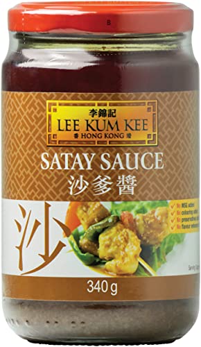 Lee Kum Kee Sataysauce, 2er Pack (2 x 340 ml) von LEE KUM KEE