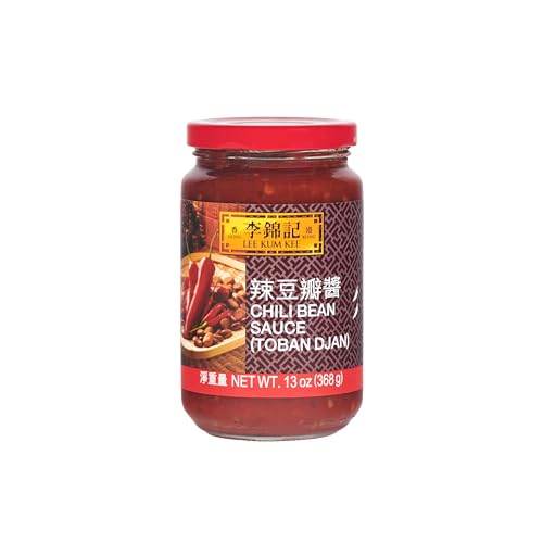 Lee Kum Kee Chili-Bohnen-Sauce Toban Djan – Würzsauce aus Ackerbohnen und Knoblauch – 1 x 368 g von LEE KUM KEE