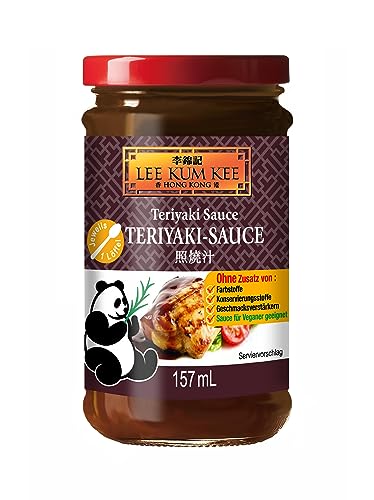 Lee Kum Kee Teriyaki Sauce – Würzsauce mit orientalischen Aromen – 6 x 157 ml von LEE KUM KEE