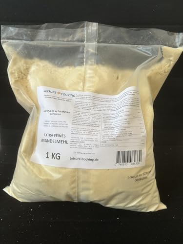 Extrafeines Mandelmehl (1KG) von LEISURE COOKING