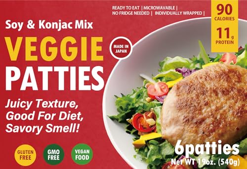 Pflanzenfleisch Patties 90g/3.17 oz, 6 Stück von LEONIS