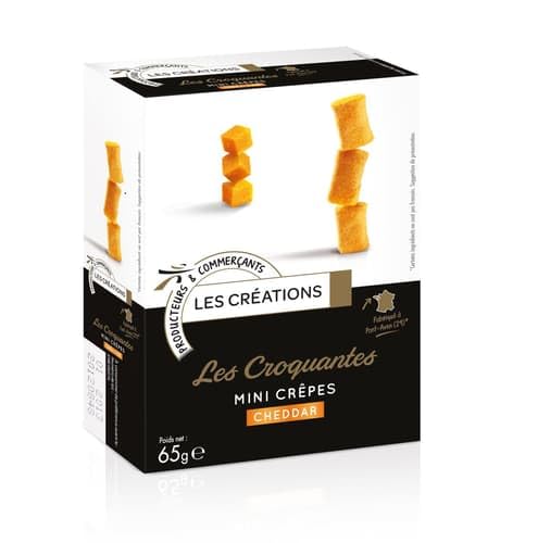 LES CREATION Mini Crepes mit Cheddar (0.06 kg) von LES CREATION