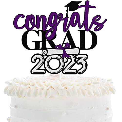 Congrats Graduation 2020 Tortenaufsatz – Silhouette A Girl Cheers To Graduate Kuchendekoration – Cheers To Graduate Master Ph.D High School Graduate Party Dekoration von LHCING