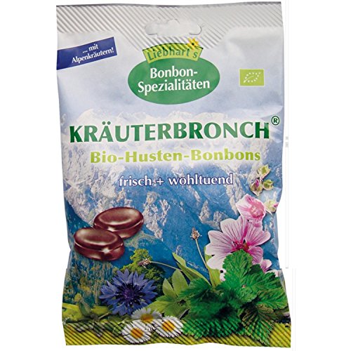 Liebhardt's Gesundkost Kräuter Hustenbonbon, 100g von LIEBHARTS GESUNDKOST