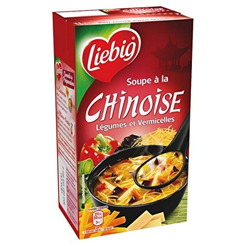 Liebig - Suppe in dem chinesischen Gemüse Vermicelli 7 1L - Packung mit 4 von Benedicta