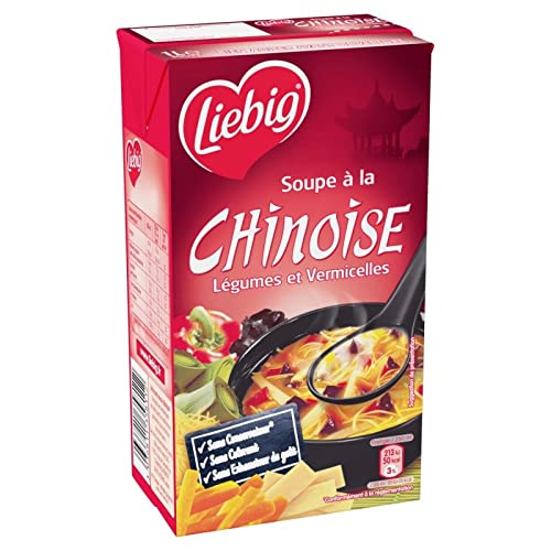 Liebig - Suppe in dem chinesischen Gemüse Vermicelli 7 1L - Packung mit 4 von LIEBIG