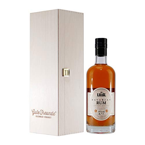 Liebl Bavarian Rum mit Geschenk-Holzkiste von LIEBL