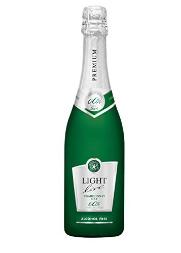 LIGHT Live Premium alkoholfrei 0,0% Chardonnay 0,75 l (Packung mit 6) von LIGHT live