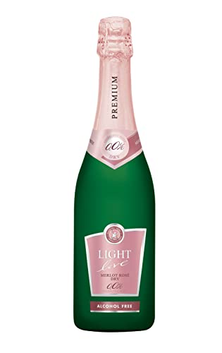 LIGHT Live Premium alkoholfrei 0,0% Merlot Rose 0,75 l von LIGHT live