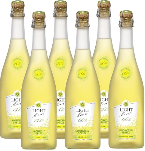 LIGHT live alkoholfrei 0,0% Limoncello Sprizz (6 x 0,75 l) von LIGHT live