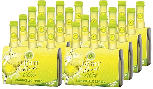 LIGHT live alkoholfrei 0,0% Limoncello Sprizz 3er Cluster (8 x 3 x 0,20 l) von LIGHT live