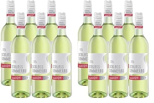 Schloss Sommerau Alkoholfreier Weißwein lieblich (6 x 0.75 l) (Packung mit 2) von LNEE