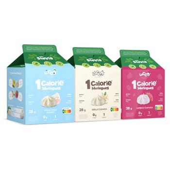 LoCCo 1 kcal Baiser 100% Natürliche Kalorienarm mit Stevia 3er Pack von LOCCO LOW CALORIES COMPANY