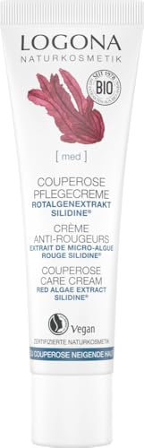 MED Couperose Pflegecreme Rotalgenextrakt SILIDINE von LOGONA Naturkosmetik