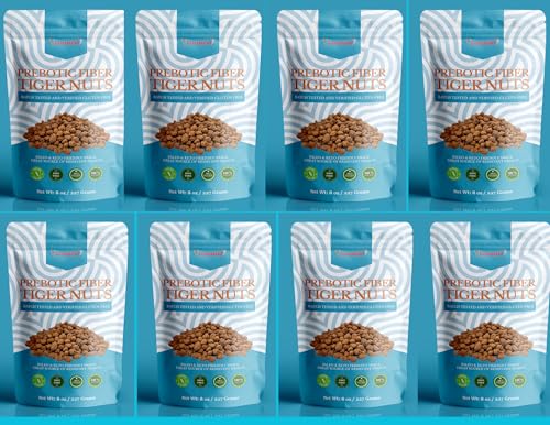 Ballaststoff-Tigernüsse-Bündel mit 8 Packungen-Fiber Tiger Nuts/Bundle of 8 Packs von LOUNIK