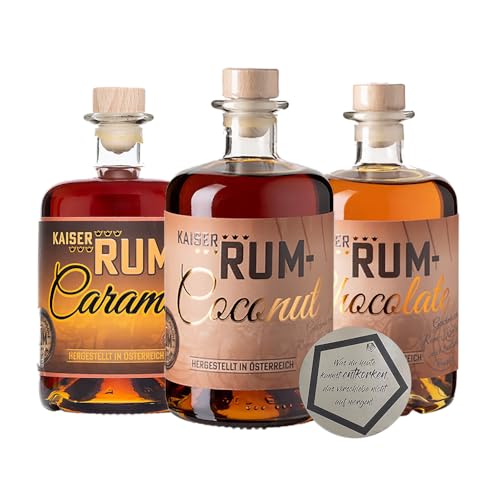 0.50 Liter Prinz Rum-Likör 3er Set 40% vol | Caramel, Coconut & Chocolate inkl. LOVEVINO Silver Button Sticker 0.50 Liter Prinz Rum-Likör 3er Set 40% vol | Caramel, Coconut & Chocolate inkl. LOVEVINO Silver Button Sticker von LOVEVINO.eu