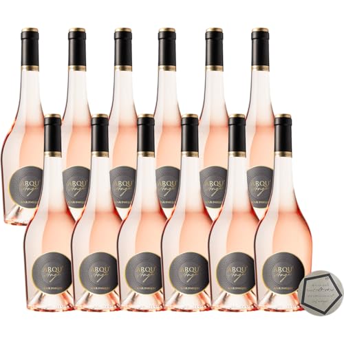 12 Flaschen Sieur d'Arques | Arqu'Ange Grenache Noir Rose Pays d'Oc IGP 2022 0.75 l inkl. LOVEVINO Silver Button Sticker von LOVEVINO.eu