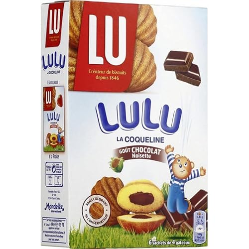 Lu Die Lulu Coqueline Goa „T Nuss-Nougat-165G (6er-Set) von LU