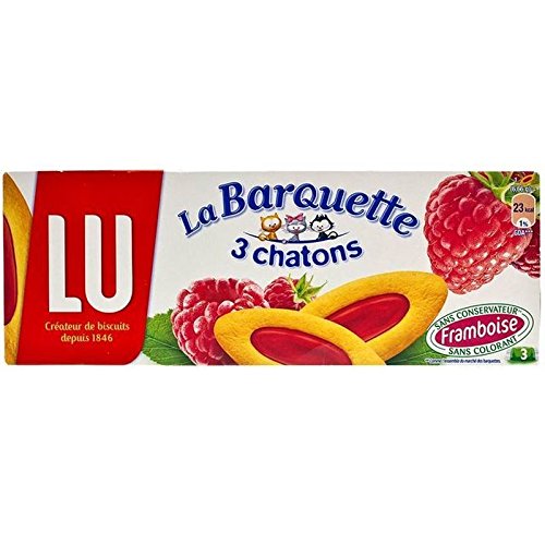 Lu Himbeere Barquette 120G (Packung mit 4) von LU