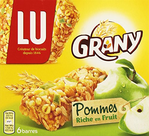 lu lu grany 6 bar cerealien äpfel 125 g von LU