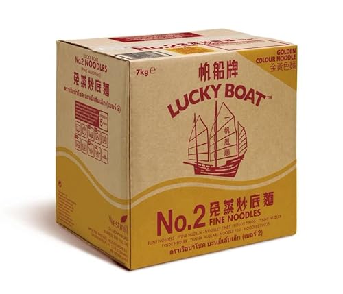 LUCKY BOAT NO.2 FEINE GOLDENE NUDELN 7KG von LUCKY BOAT