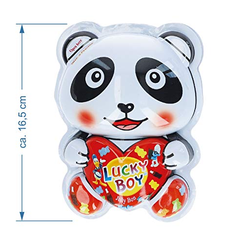 Lucky Boy Surprise Panda - 8er Karton - Kinderüberraschung, Mitgebsel, Geschenk, Spielzeug für Jungen/ Jungs von LUCKY GIRL LUCKY BOY