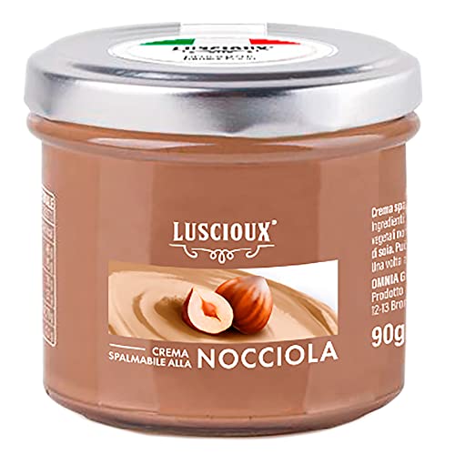 Sizilianische Haselnuss-Streichcreme mit 45% Haselnüssen (90) von LUSCIOUX