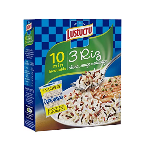 Lustucru 3 Riz 10 Minuten Sachet Cuisson 450 g von LUSTUCRU