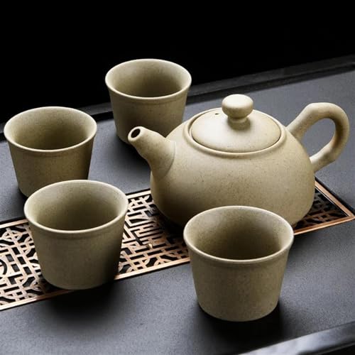 LVUNZJCA chinesisches Teeservice, chinesische Keramik-Teetasse, Keramik-Tee-Set, chinesisches Tee-Set, Porzellan, Keramik-Tee-Set, Teetasse-Set, Teekanne, Teekanne (Size : D) von LVUNZJCA