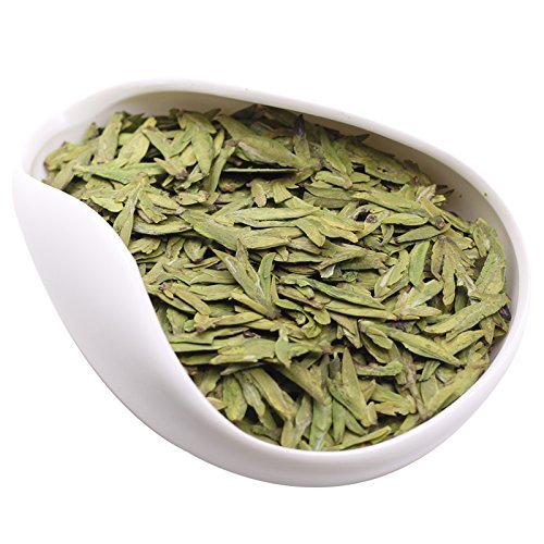 LWXLJMJZC -25 Tassen Long Jing (Dragon Well) Grüner Tee Frühjahr Longjing Grüner Tee Chinesischer Xihu Grüner Tee Natürlicher loser Blattgrüner Tee-50g von LWXLJMJZC