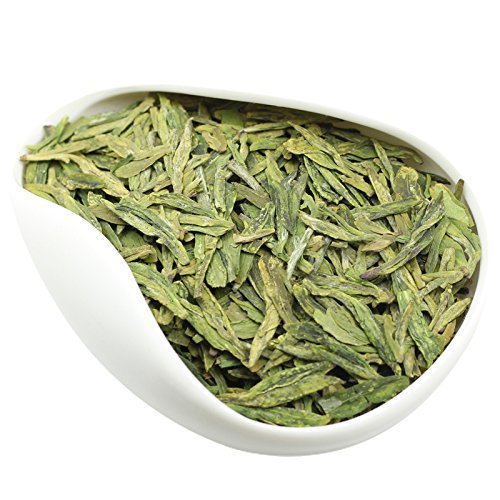 LWXLJMJZC -25 Tassen Superior Long Jing (Dragon Well) Grüner Tee Frühling Xihu Longjing Grüner Tee Natürlicher chinesischer loser Blattgrüner Tee-50g von LWXLJMJZC