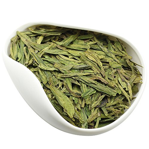 LWXLJMJZC -50 Tassen Supreme Long Jing (Dragon Well) Grüner Tee Natürlicher Xihu Longjing Grüner Tee Lose Blatt Chinesisch Frühjahr Grüner Tee - 100g von LWXLJMJZC