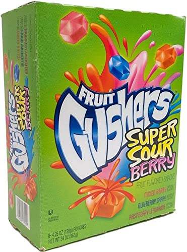 Gushers Sour Berry 120 g 8 ct von LZBBD