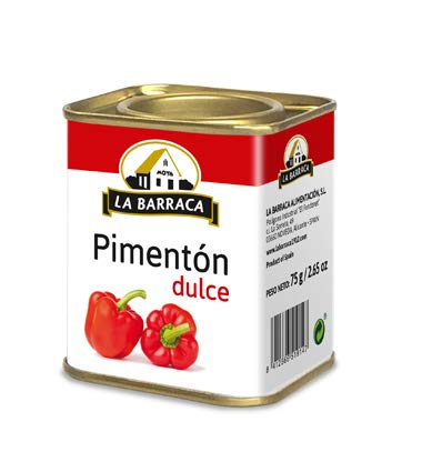 Paprikapulver süß / Pimenton dulce - 75 gr von La Barraca