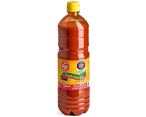 Salsa La Botanera Clasica picante Mexican Sauce - Würzsauce - 1L von VANREO